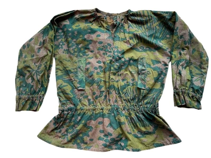 A waffen-SS M38 Palm pattern camouflage smock