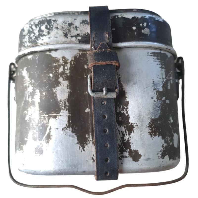 a German Wehrmacht M31 Messtin (or Essgeschirr).
