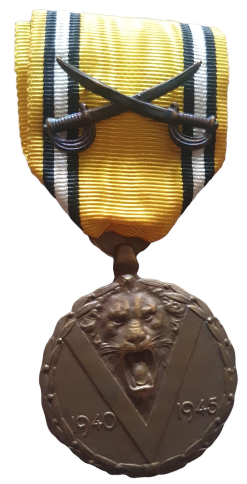 a Belgium The Commemorative Medal of the 1940–45 War