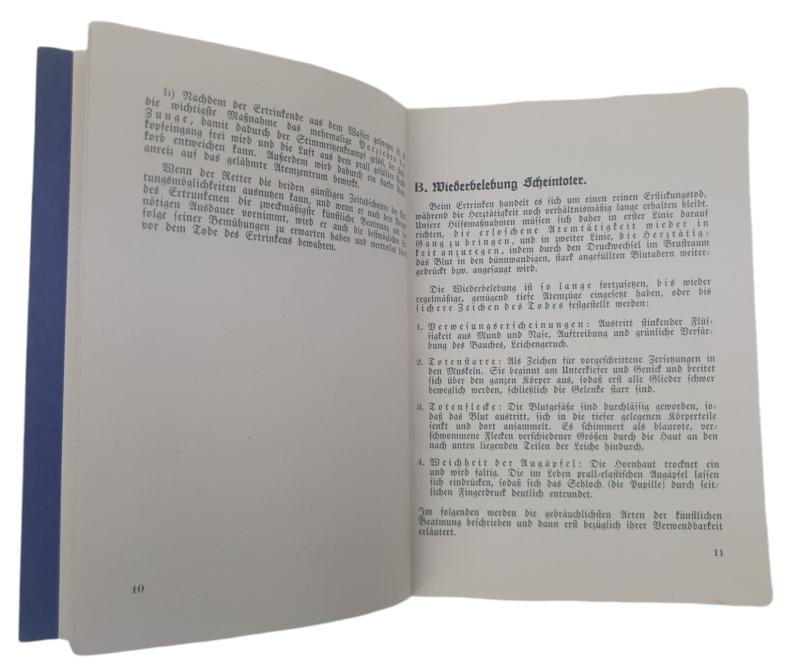 a  german ww2 kriegsmarine rettungsschwimm  book