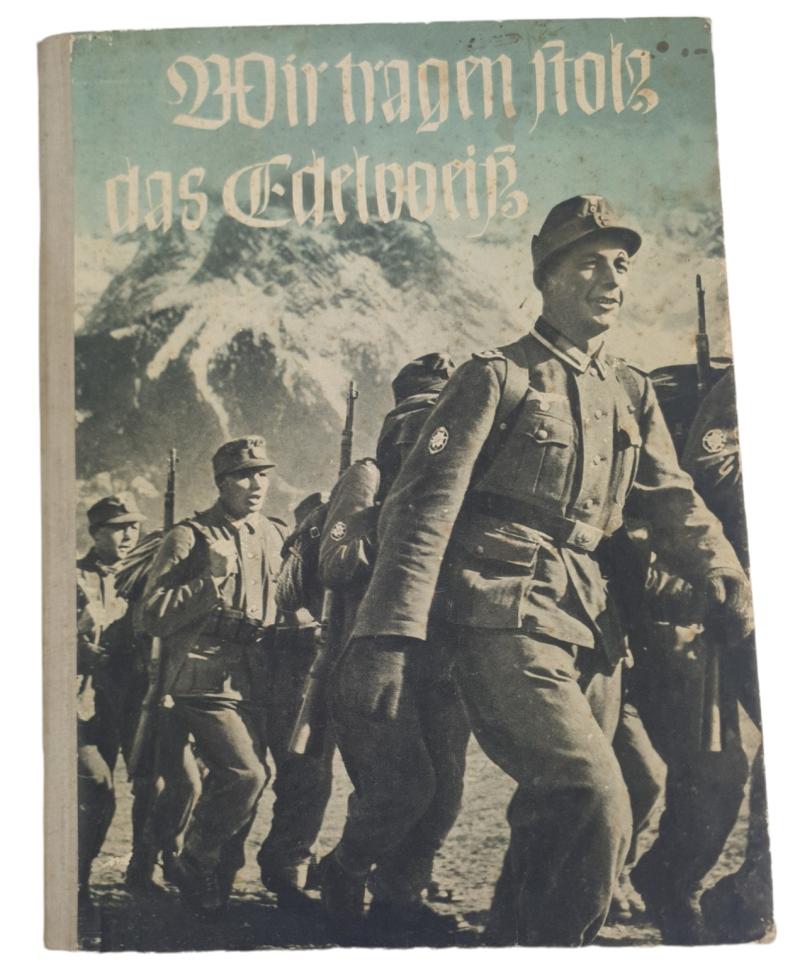 a very rare ww2 gebirgsjäger  photo book