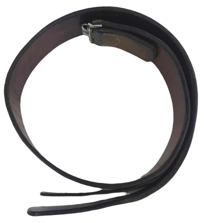 a german leather equipment belt