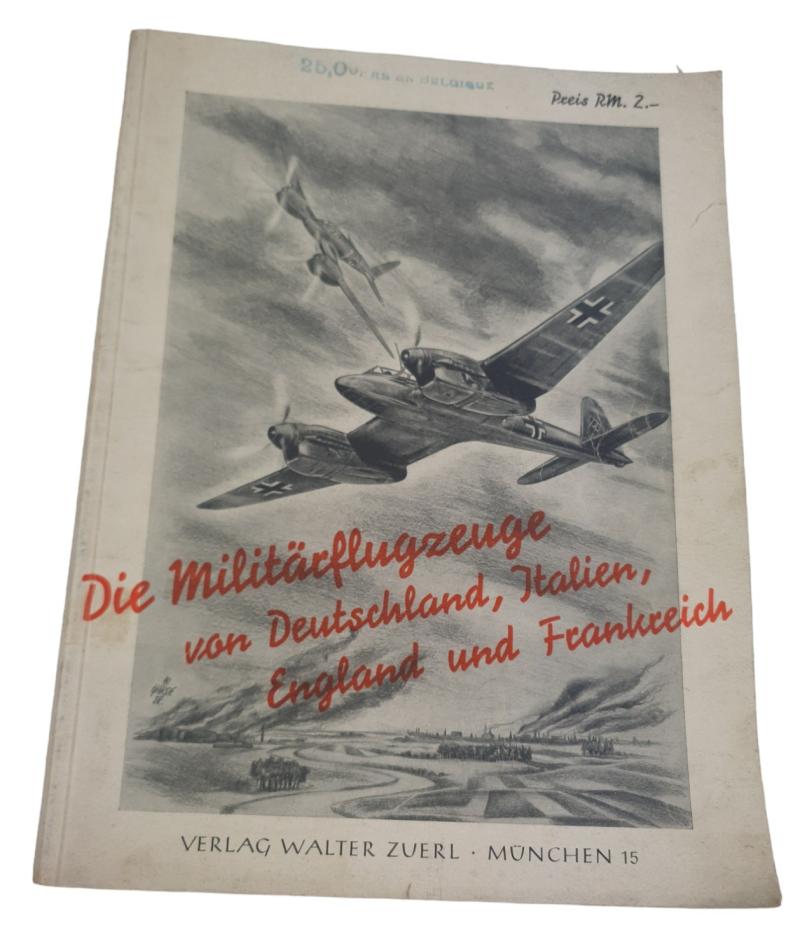 a luftwaffe magazine about the german and italian and english and france planes