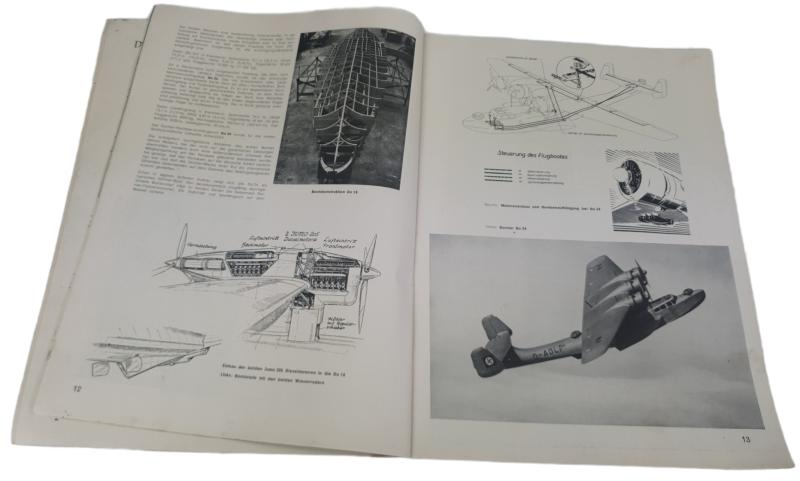 a luftwaffe magazine about the german and italian and english and france planes