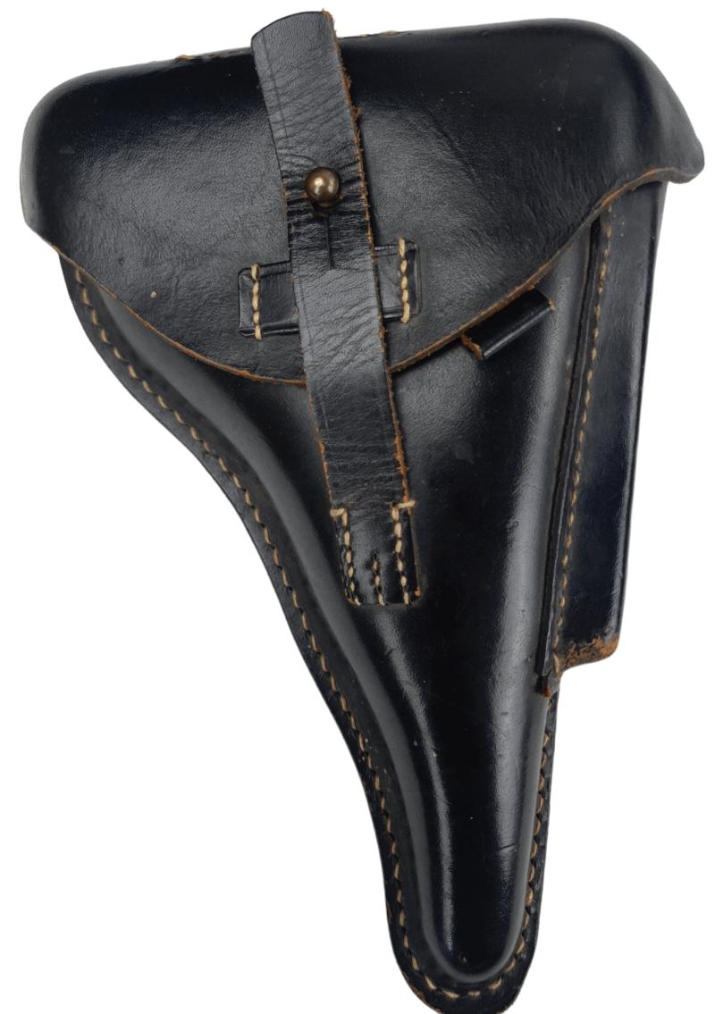 a german ww2  luger p08 police holster