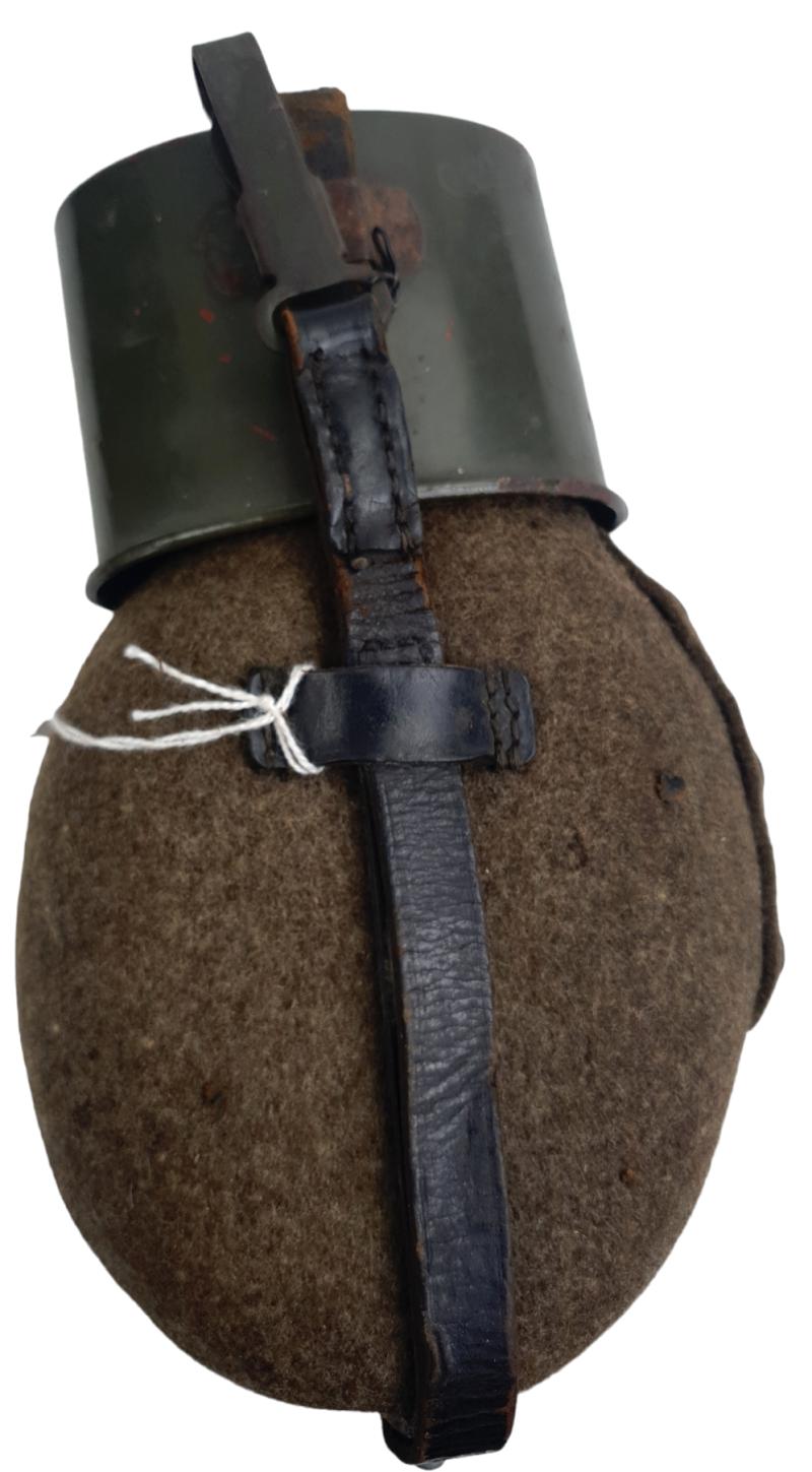 a Wehrmacht M31 Canteen with  steel green  cup