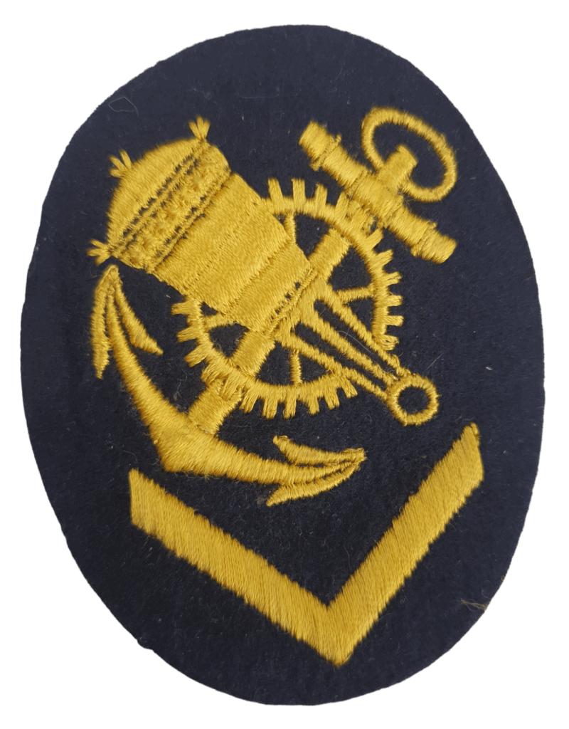 a kriegsmarin  blocking weapons mechanic nco.s patch