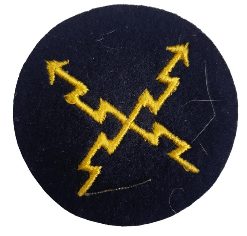 a kriegsmarine teletypist  patch