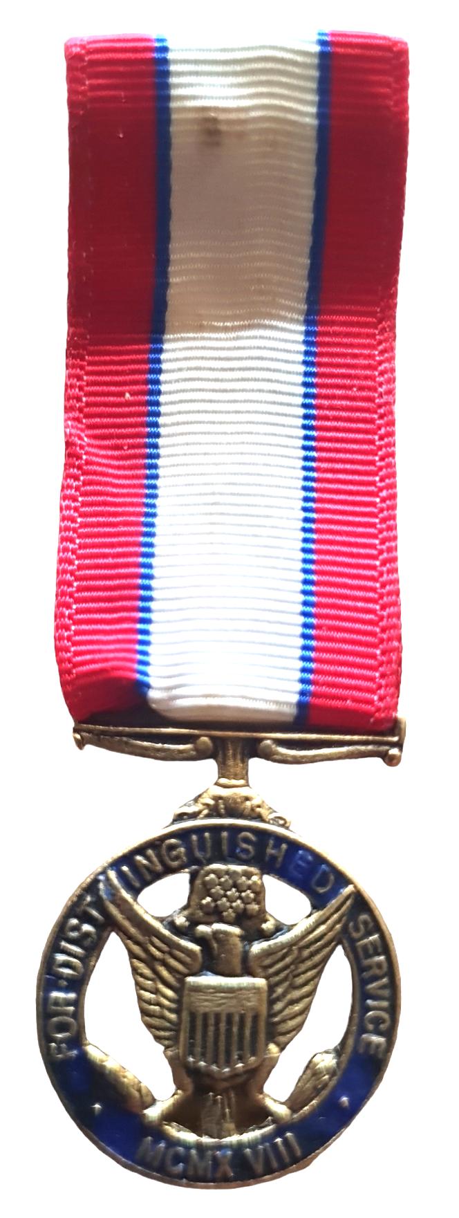 a us Army Distinguished Service Medal Anodized miniatuur