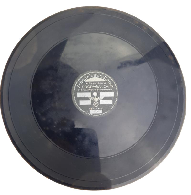 a german ww2 schallplattendienst propaganda record