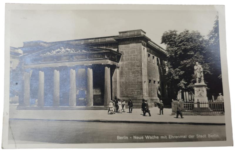 a german ww2 pre-war drawn post card