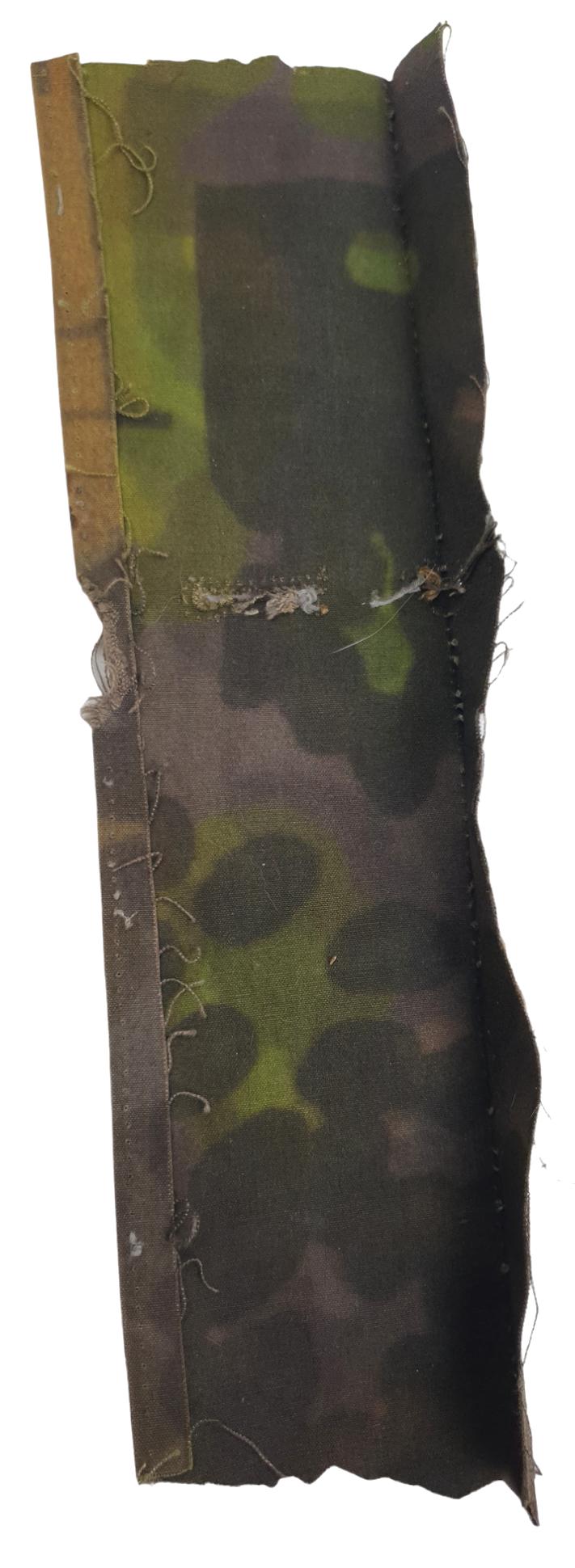 very nice piece or fabric from the waffen ss in oak