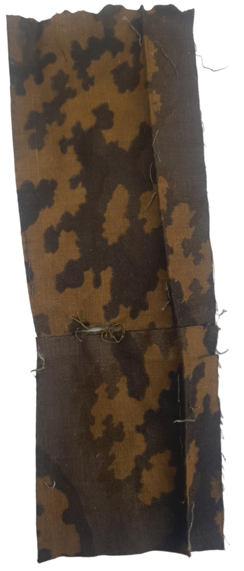 fabric from the waffen ss in oak camo