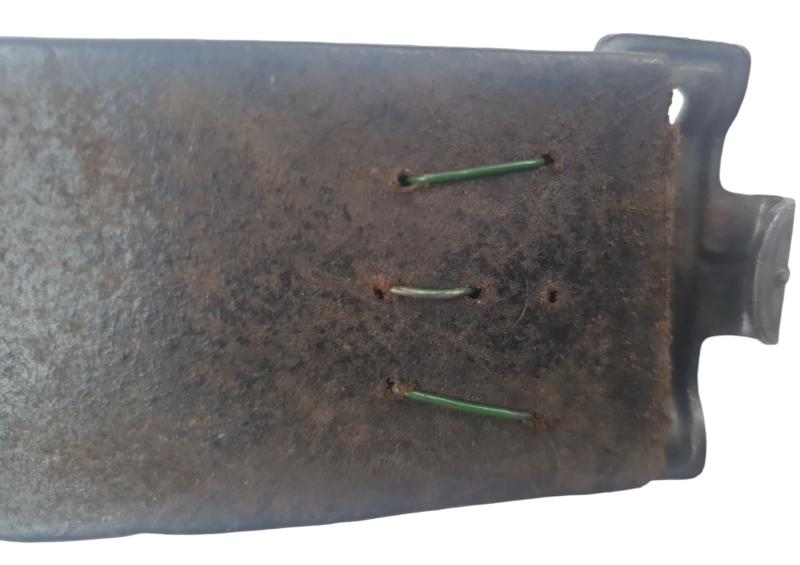 a german leather equipment belt