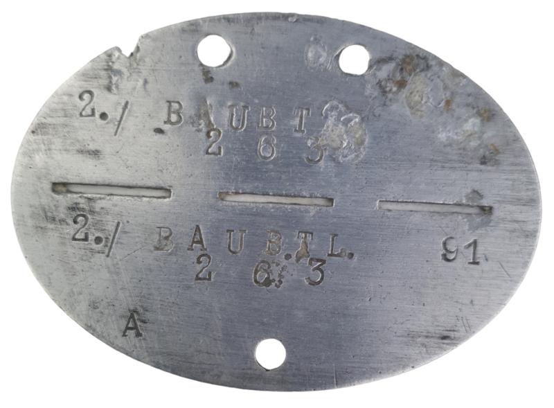a wehrmacht Erkennungsmarke 