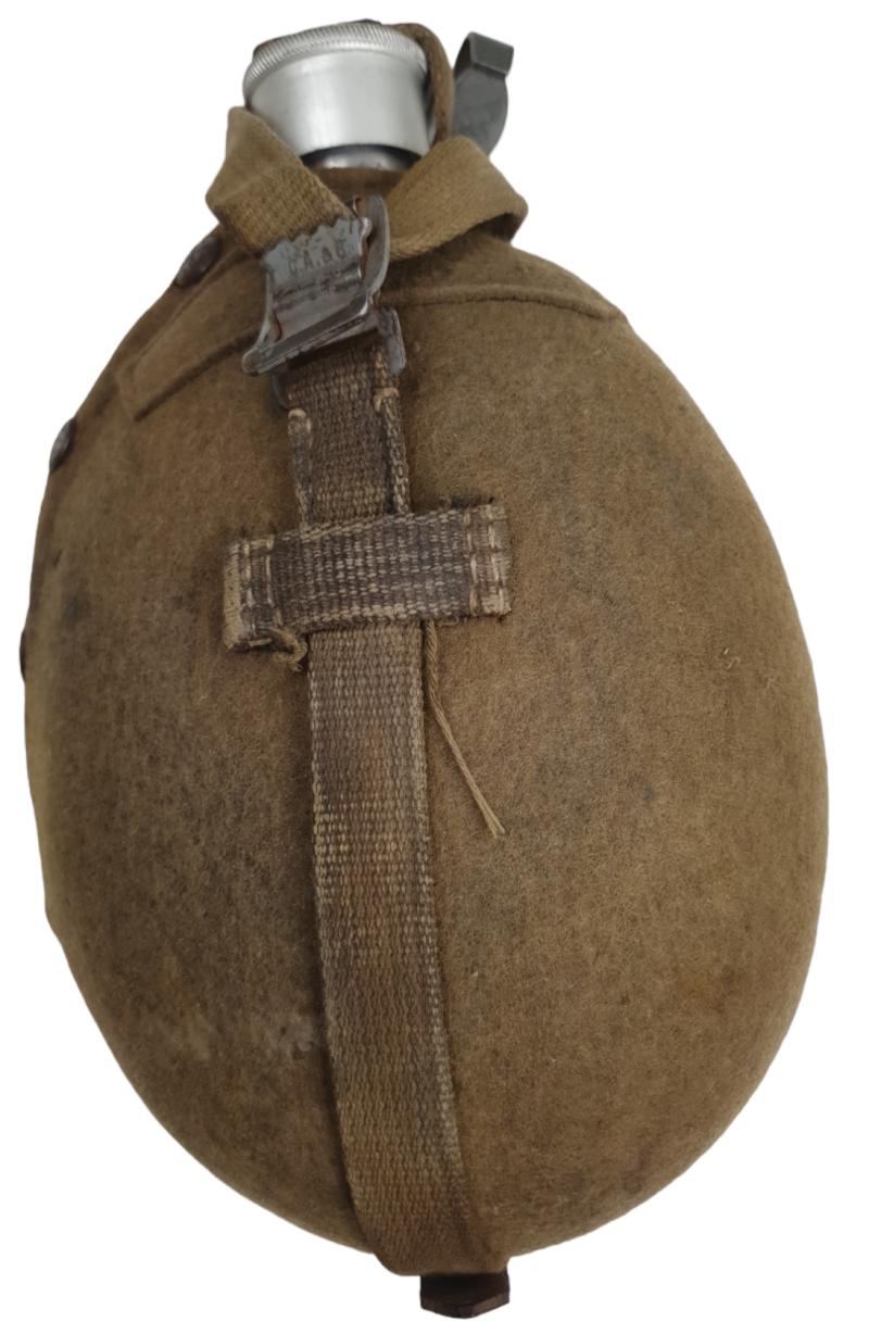 a wehrmacht ww2 water bottle without a cup