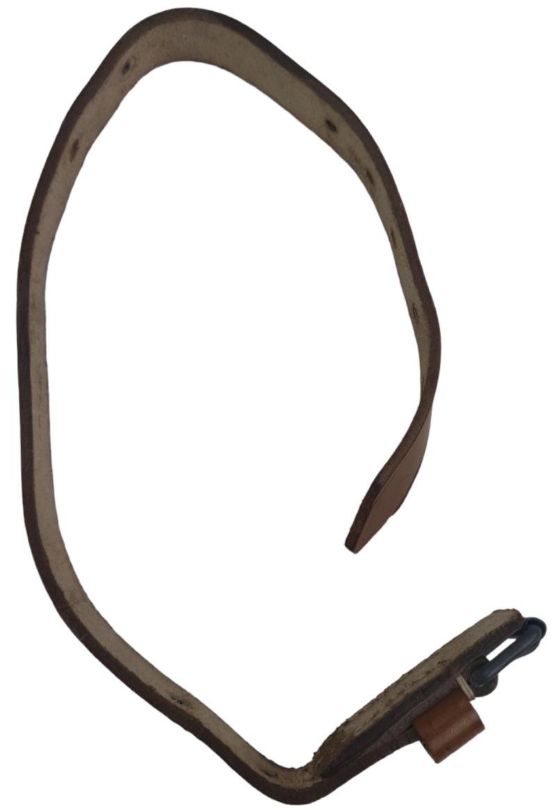 in a used   condition a German brown  Equipment strap.