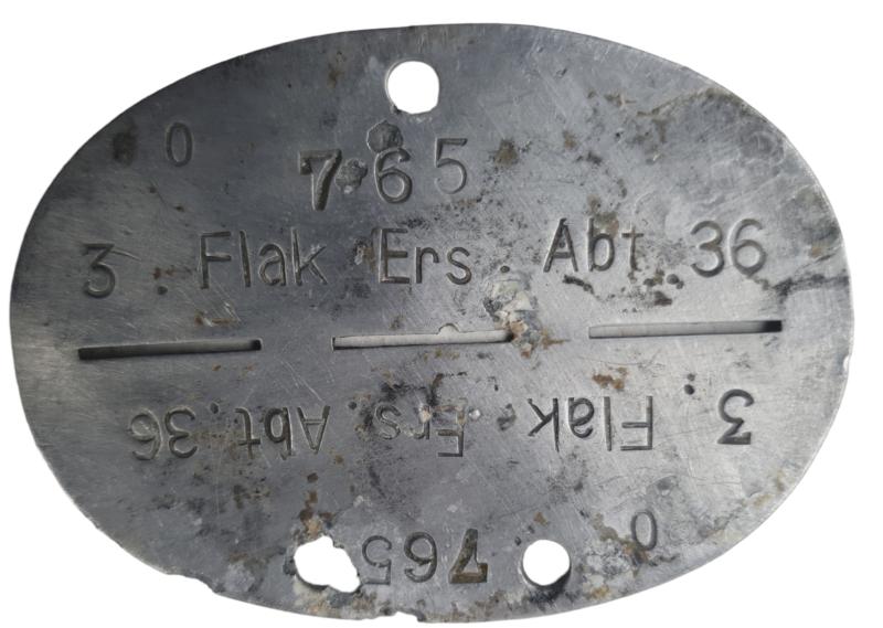 a wehrmacht Erkennungsmarke 