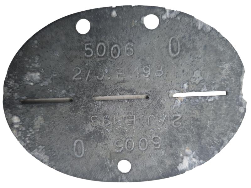 a wehrmacht Erkennungsmarke 