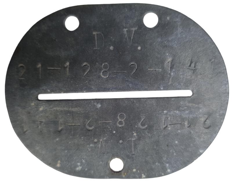 a wehrmacht Erkennungsmarke 