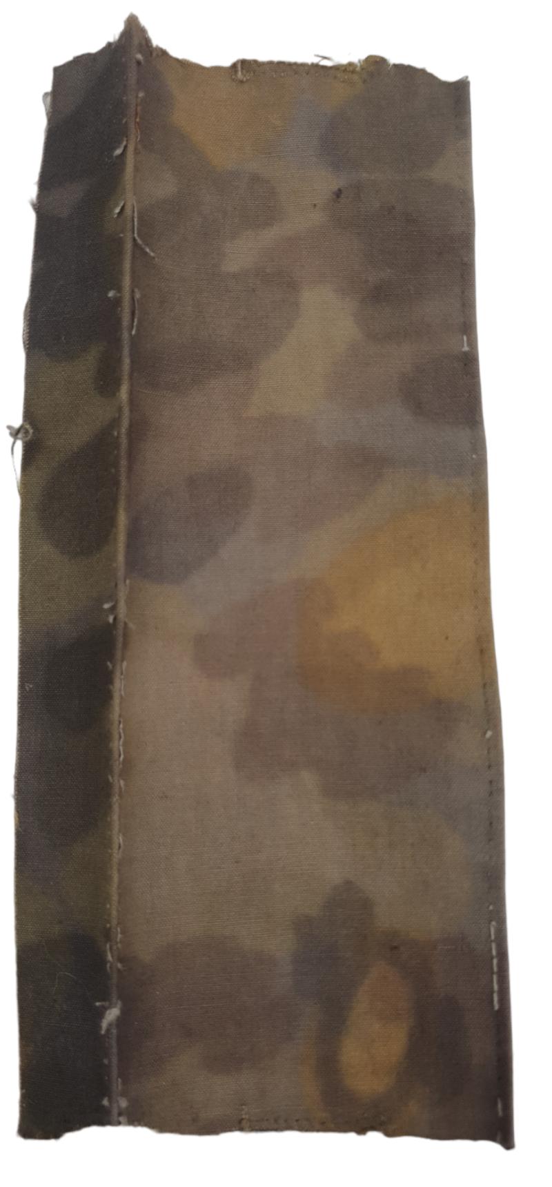 very nice piece or fabric from the waffen ss in oak