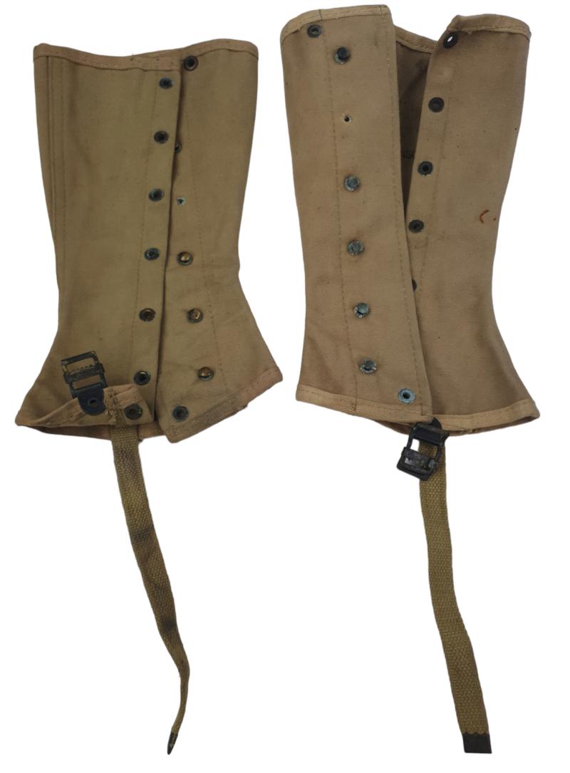 a set of us ww2 gaiters