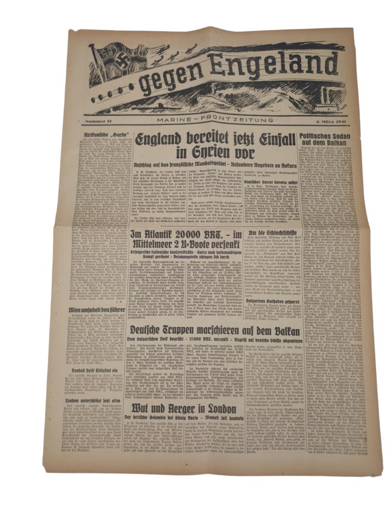 A german ww2 newspaper 