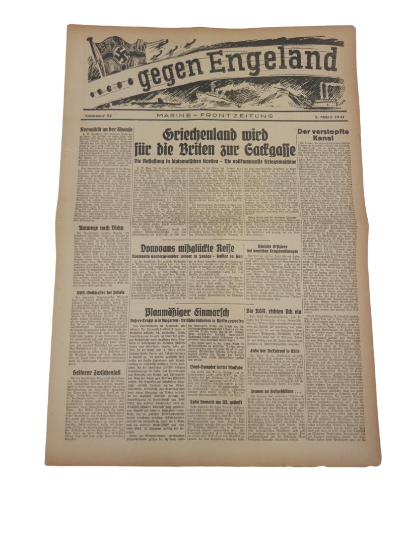 A german ww2 newspaper 