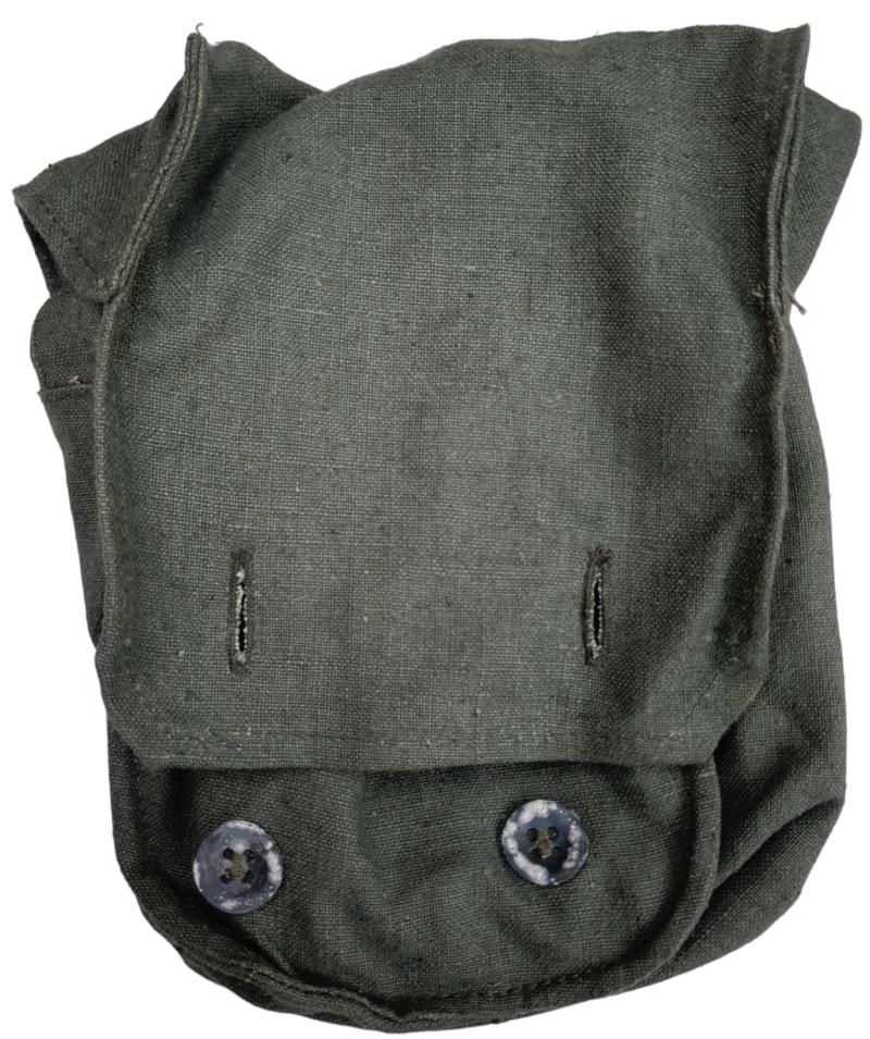 a late war german gas mask filter pouch