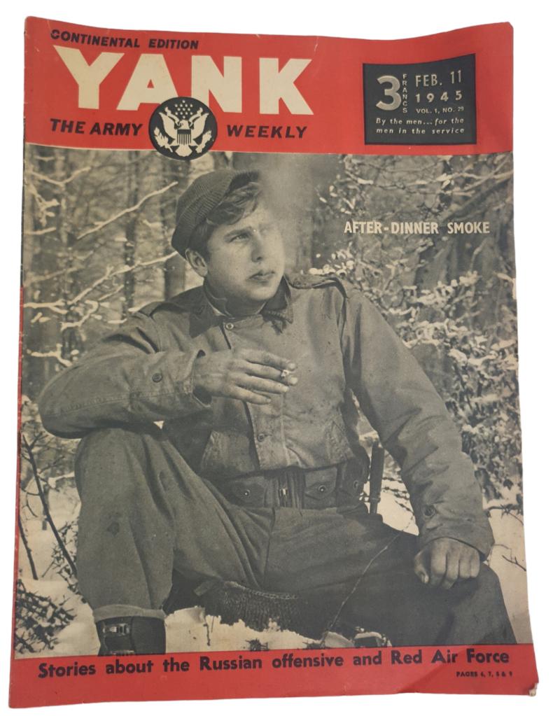 a american ww2 magazine yank