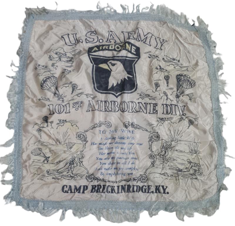 a  101 airborne pillow case