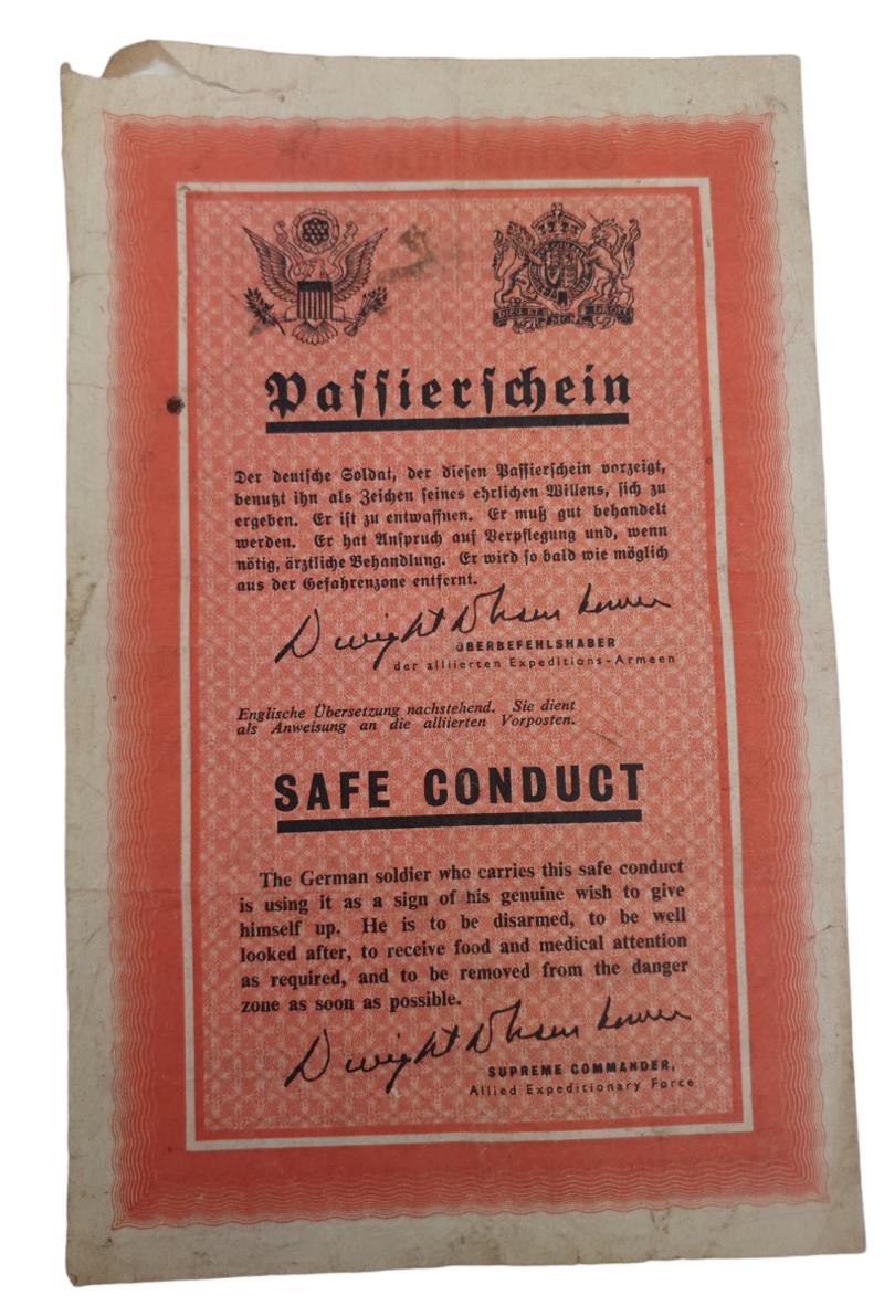 a american ww2 propaganda drop flyer