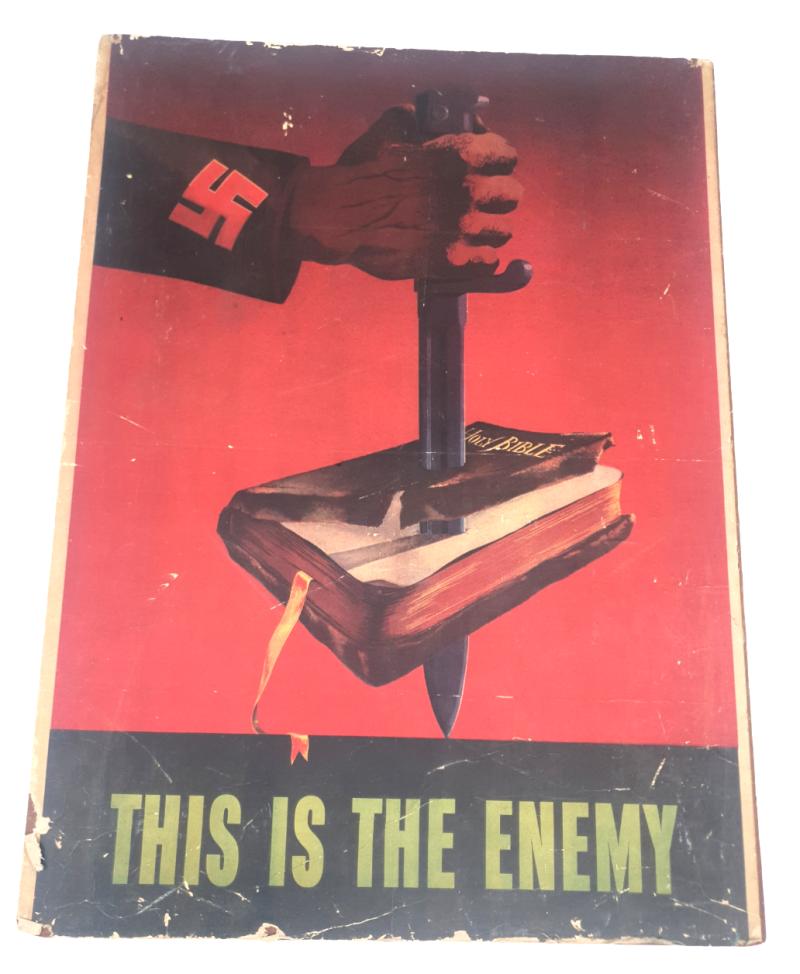 Avk Militaria Us Ww2 Propaganda Poster