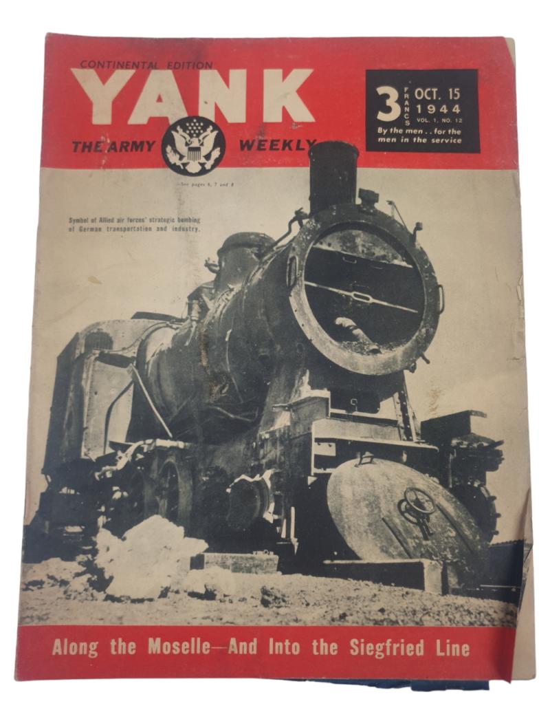 in a used condition a american ww2 magazine yank
