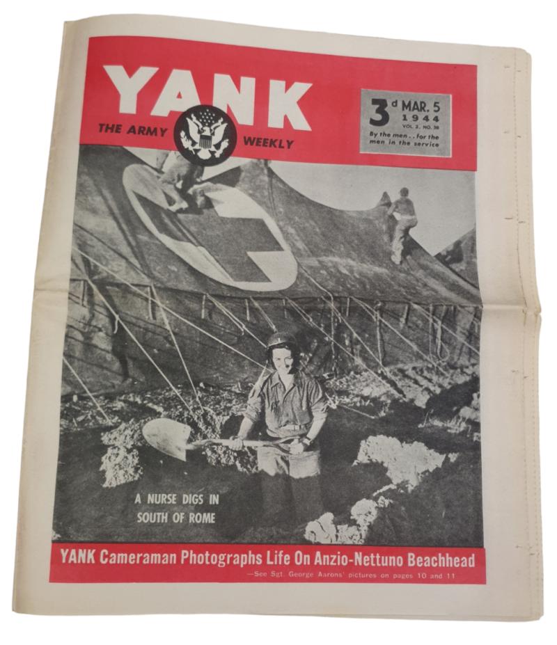 a american ww2 magazine yank