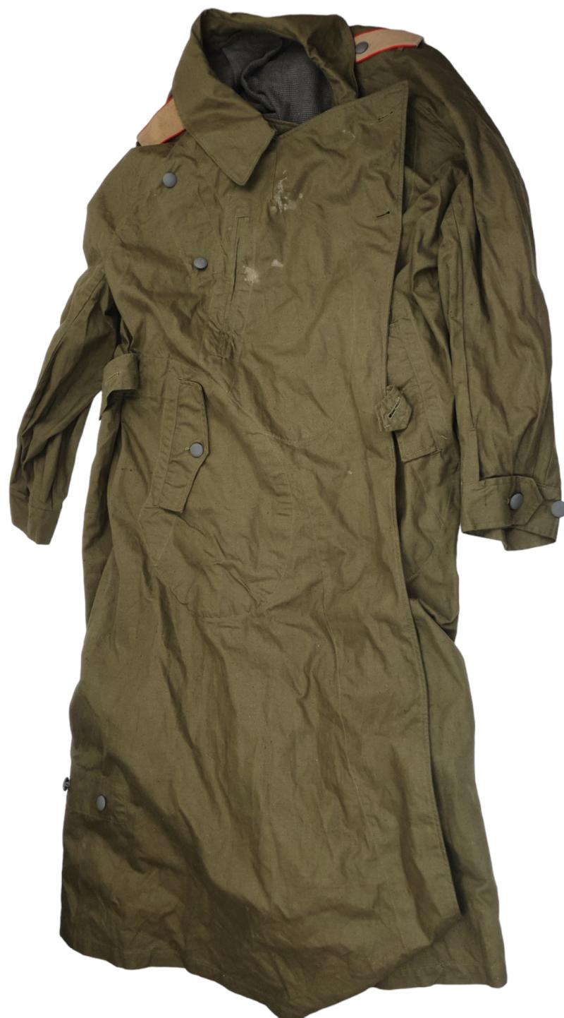 a wehrmacht tropical motorcyclist  long coat