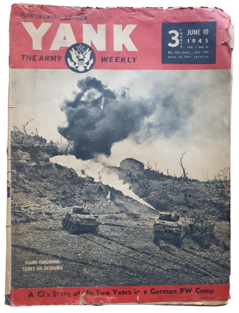 a american ww2 magazine yank