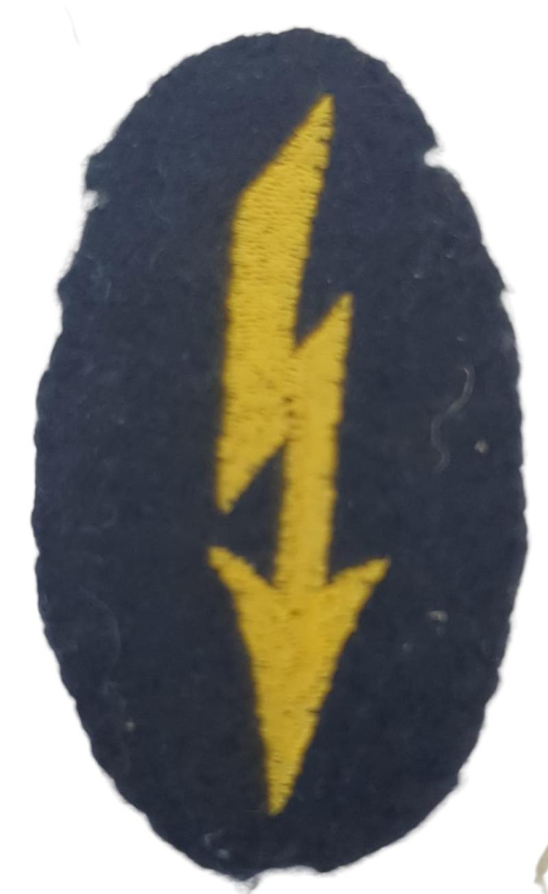 German Funker  Nachrichtentruppe arm patch