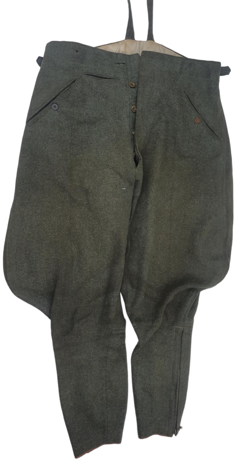 A wehrmacht heer wool   officer  breeches