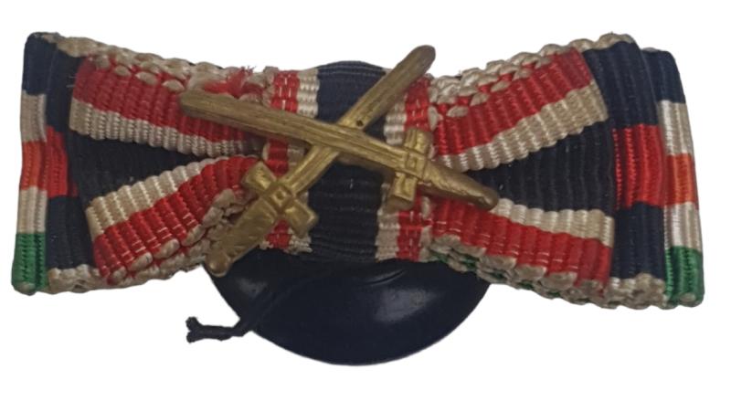 a wehrmacht  buttonhole  ribbon