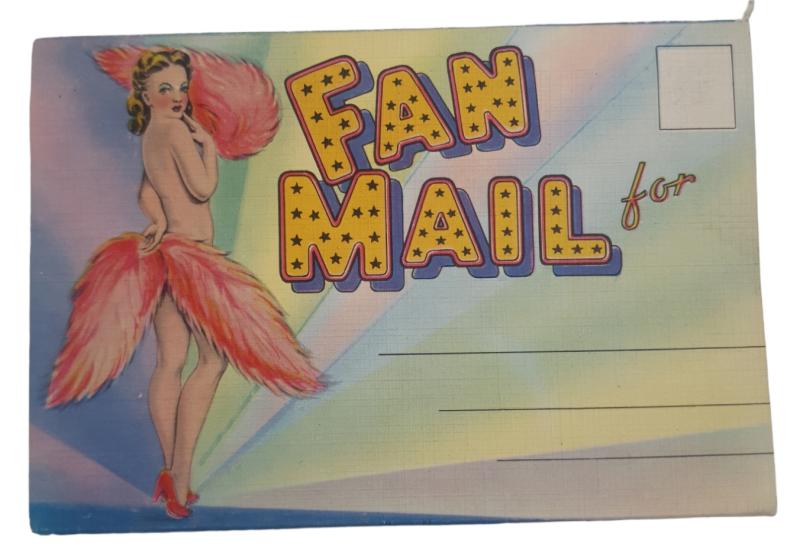 A set off 18 american ww2 period pin up post card