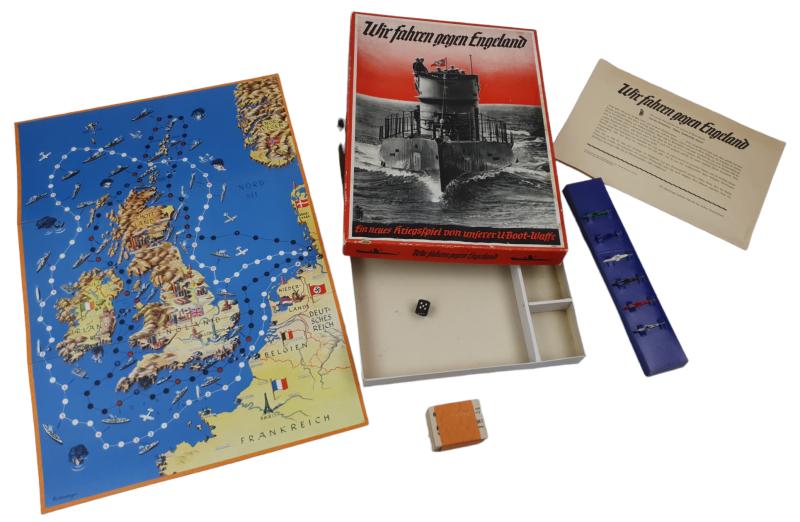 a rare  kriegsmarine  uboat game  