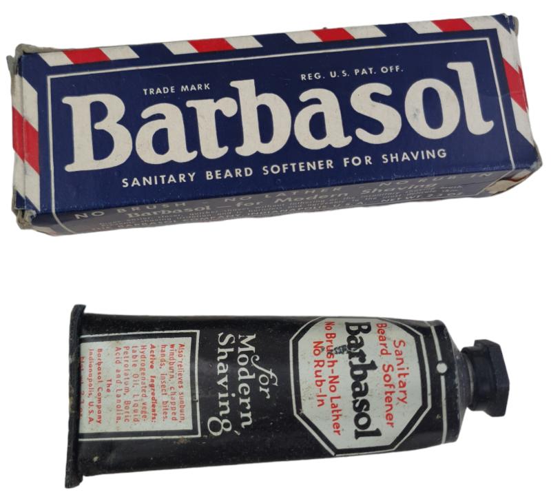 US WW2 barbasol Shaving Cream