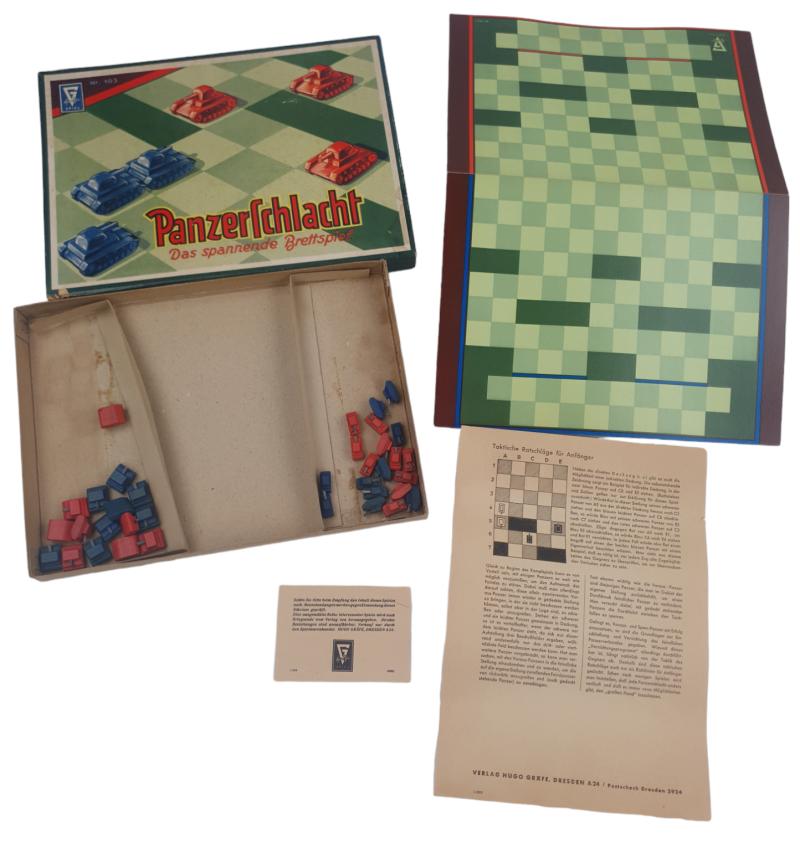 a rare panzer board game