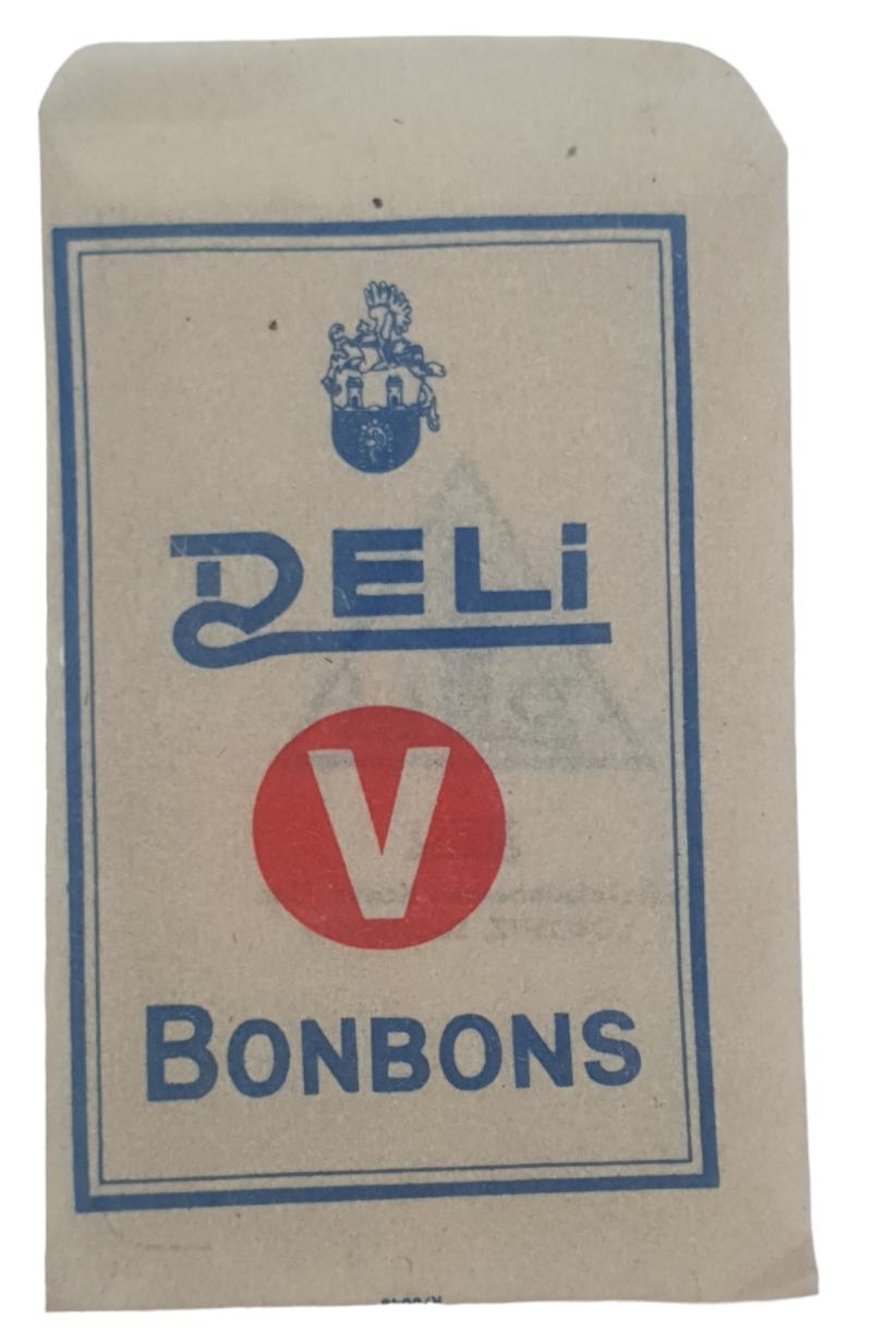 Original WWII Deli V bonbons packaging