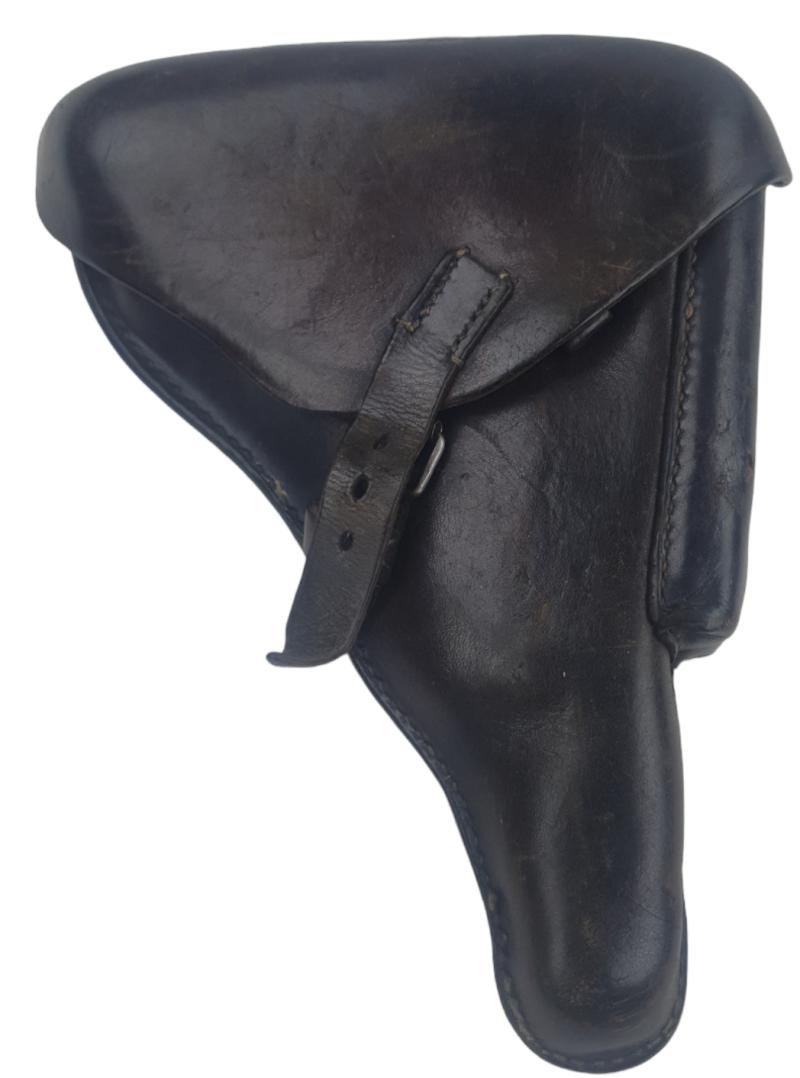 a ww2  p08 luger hardshell  holster