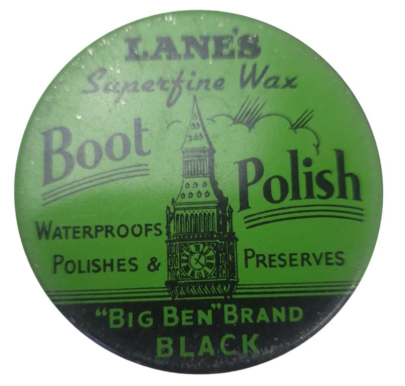 a British WW2 Shoe Polish metal can