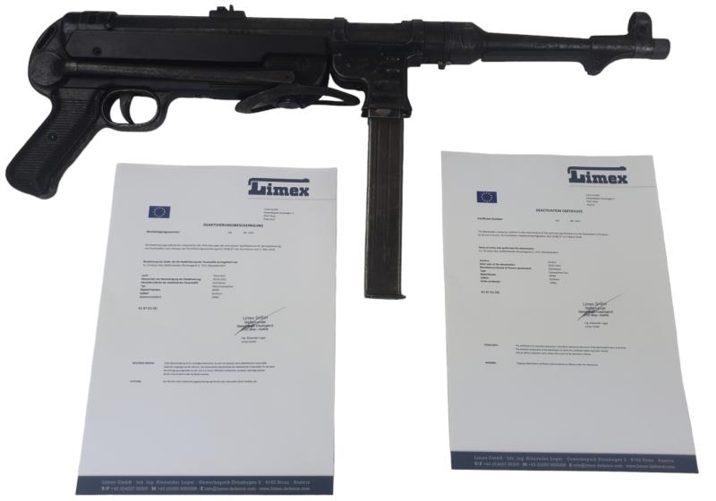 a german ww2 mp40 eu deco