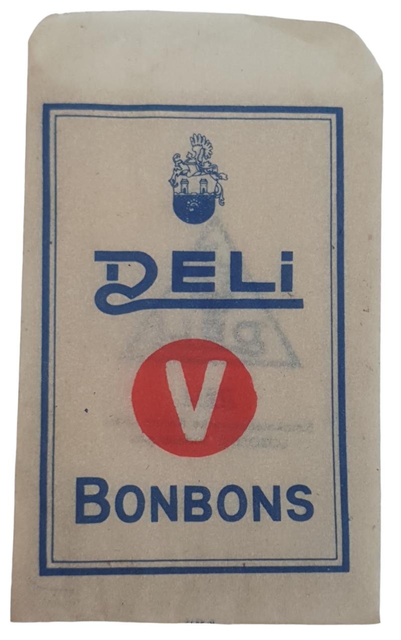 Original WWII Deli V bonbons packaging