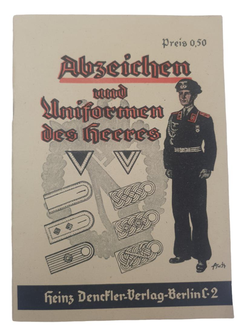 a rare abzeichen und uniforme des heeres book